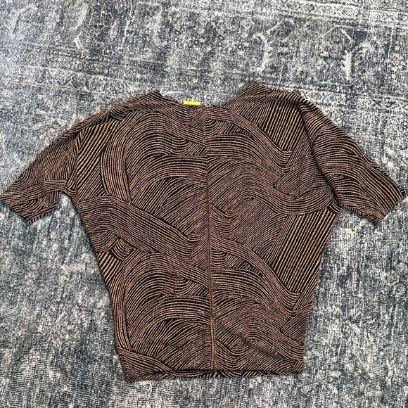 Apricot UK Beautiful Metallic Dolman Sleeve Top - Picture 13 of 16